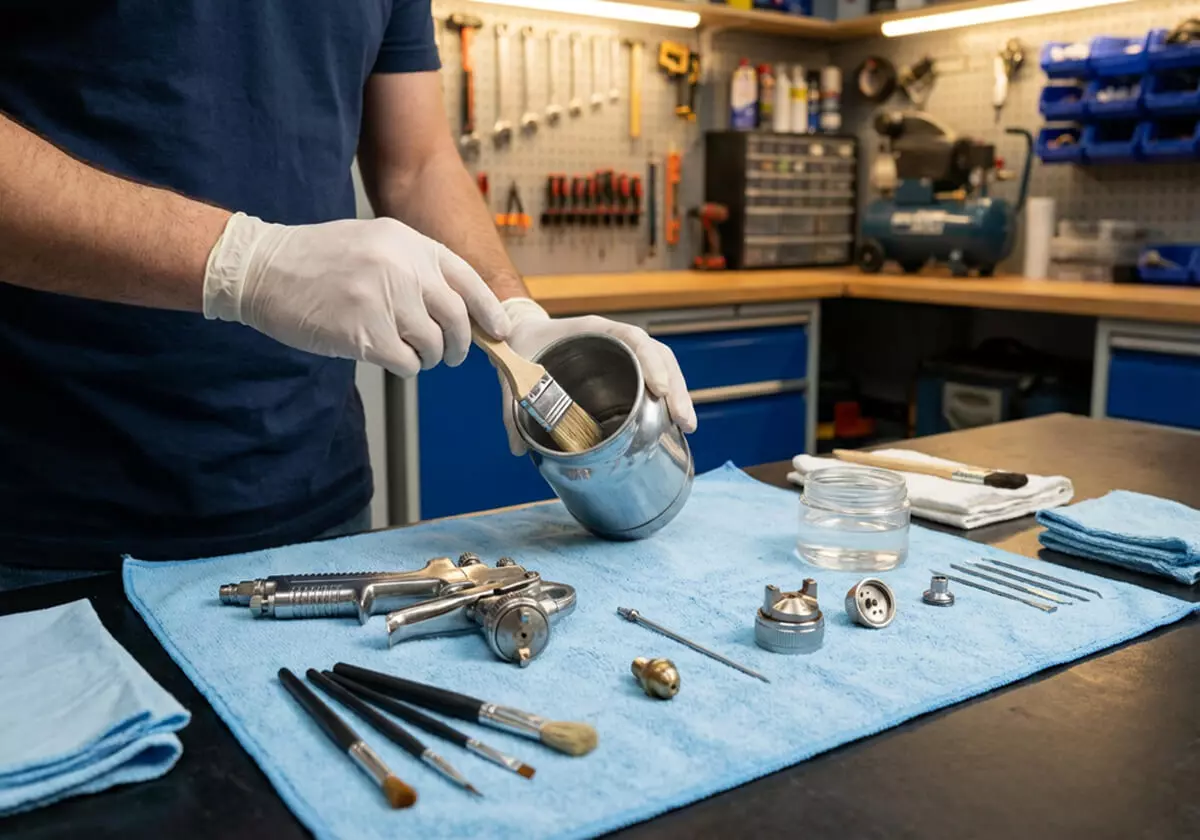 Como limpar pistola de pintura: passo a passo e manutenção