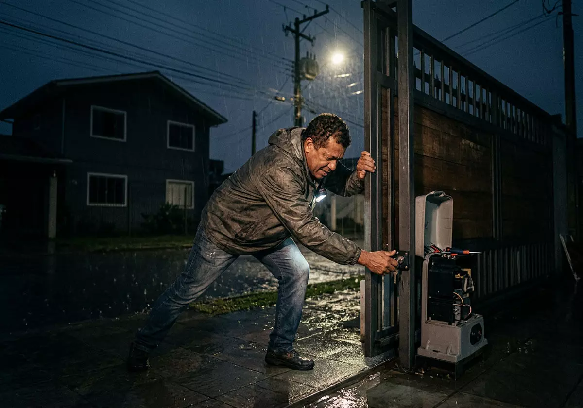 Como abrir portão eletrônico manualmente: guia rápido